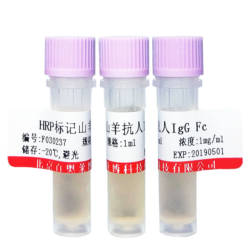 HRP标记山羊抗人IgG Fc段抗体图片